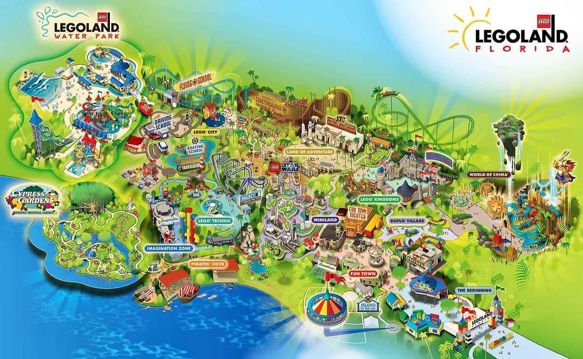 덴마크 legoland 지도